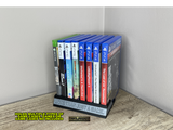 Universal Game Case Rack holder Organiser , fits Xbox ONE / S / X Cases, fits Playstation 4/5 Cases, Premium Pro Design twin colour.