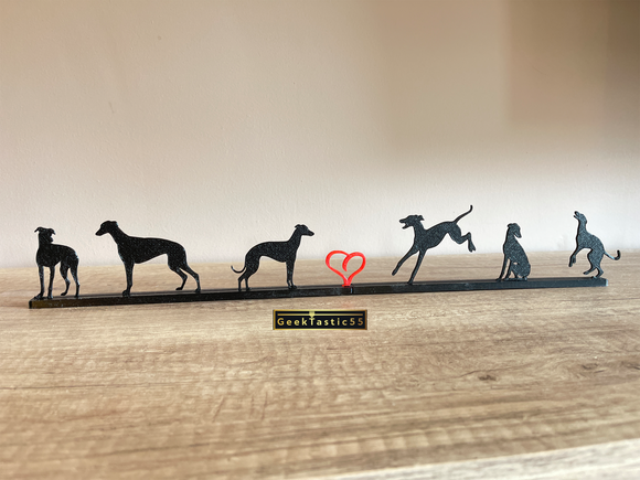 Greyhound Ornament gift for dog lover or dog breeder | Greyhound lover gift art | Greyhound lovers Present | Italian Greyhound statue decor