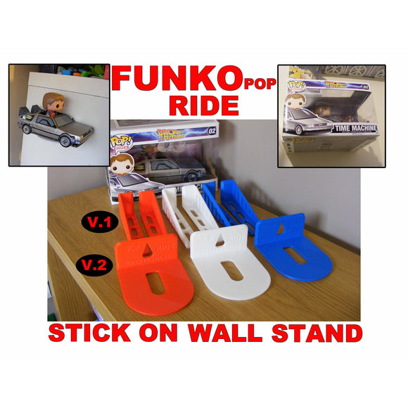 Custom Funko Pop Ride Display Stand - Ride Funko Pop Display - Ride Funko Display Stand - custom pop vinyl wall stand - Funko Pop Shelf POP