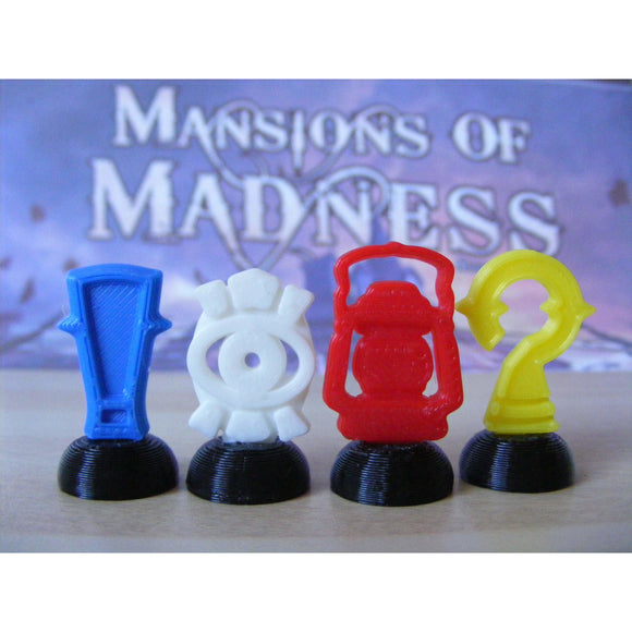 Mansions of Madness Token set (40 tokens). Enhance your role play board game with these tokens.