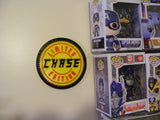 Funko Pop Chase wall sign. Chase funko custom stand. stick to wall. funko display stand