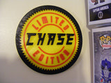 Funko Pop Chase wall sign. Chase funko custom stand. stick to wall. funko display stand