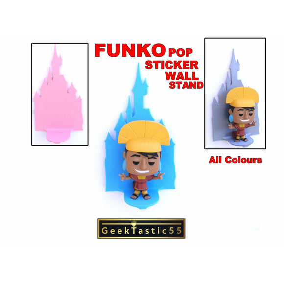 Funko Pop Enchanted Princess Castle Display Stand. Mickey Fairytale Floating Shelf. Funko Pop Display Stand