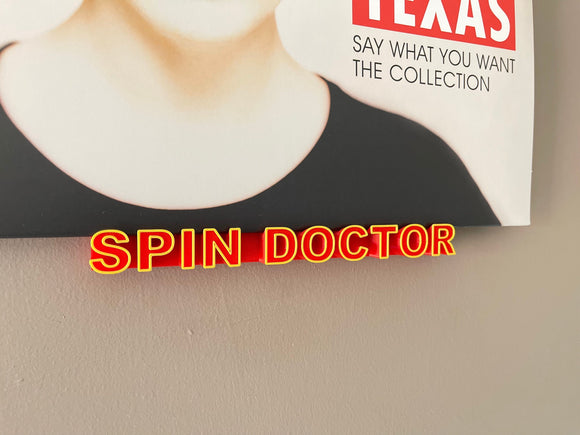 SPIN DOCTOR Wall mounted vinyl record display stand | Premium twin colour | vinyl shelves | Record stand | custom wall Vinyl display stand