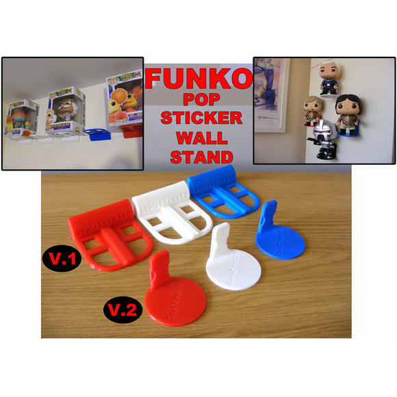 Funko Pop Display Stand sticks to the wall - Funko Pop Shelves - Funko Display Stand.