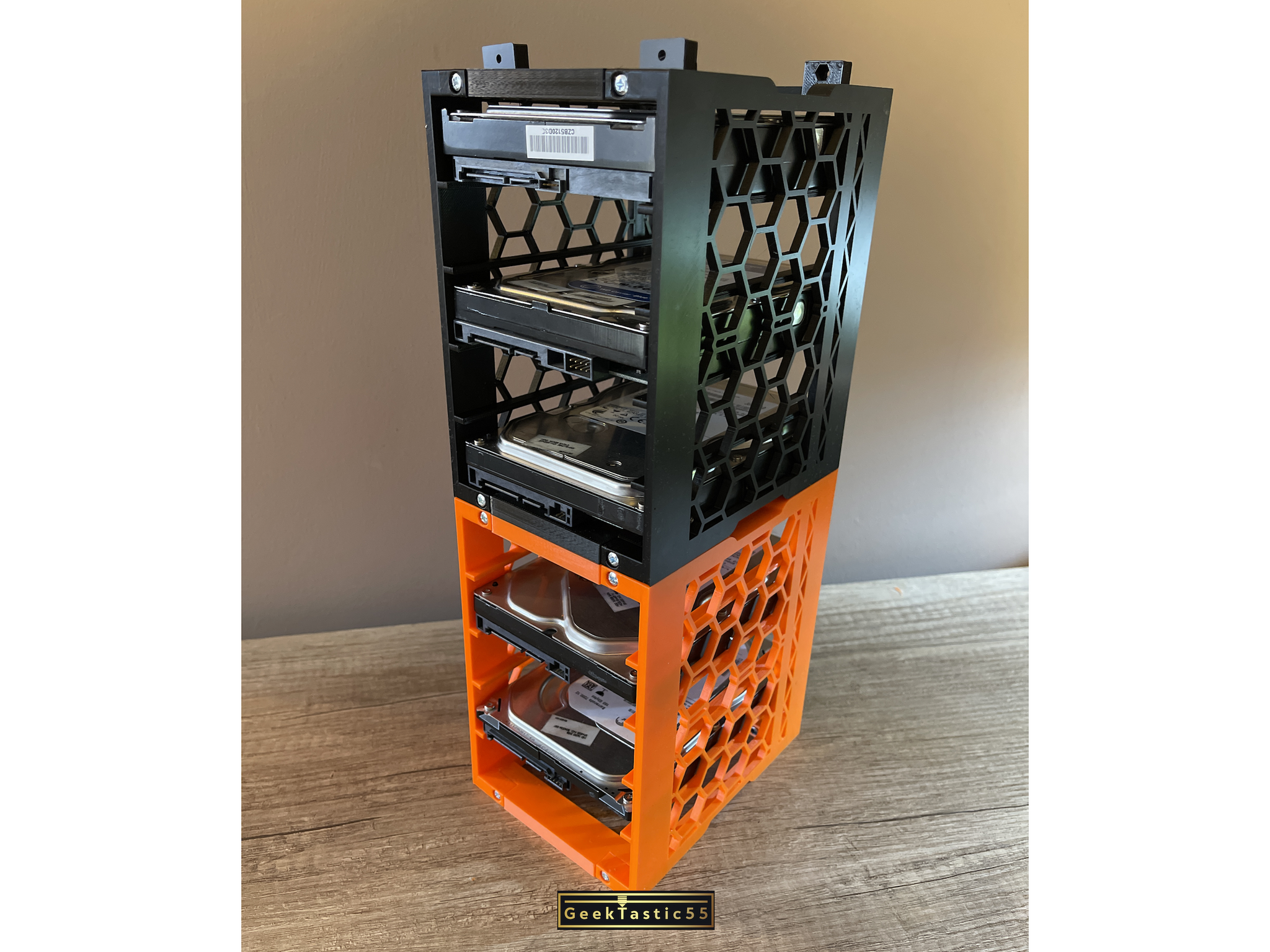 3.5 Inch HDD 5 Hard Drive Caddy Slide in / out - Chia Mining Enclosure –  GeekTastic55