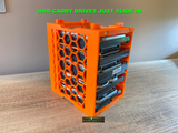 3.5 Inch HDD 5 Hard Drive Caddy Slide in / out - Chia Mining Enclosure Stand - Hard Drive Storage Case - Mount 5 x HDD - Cryptocurrency rig